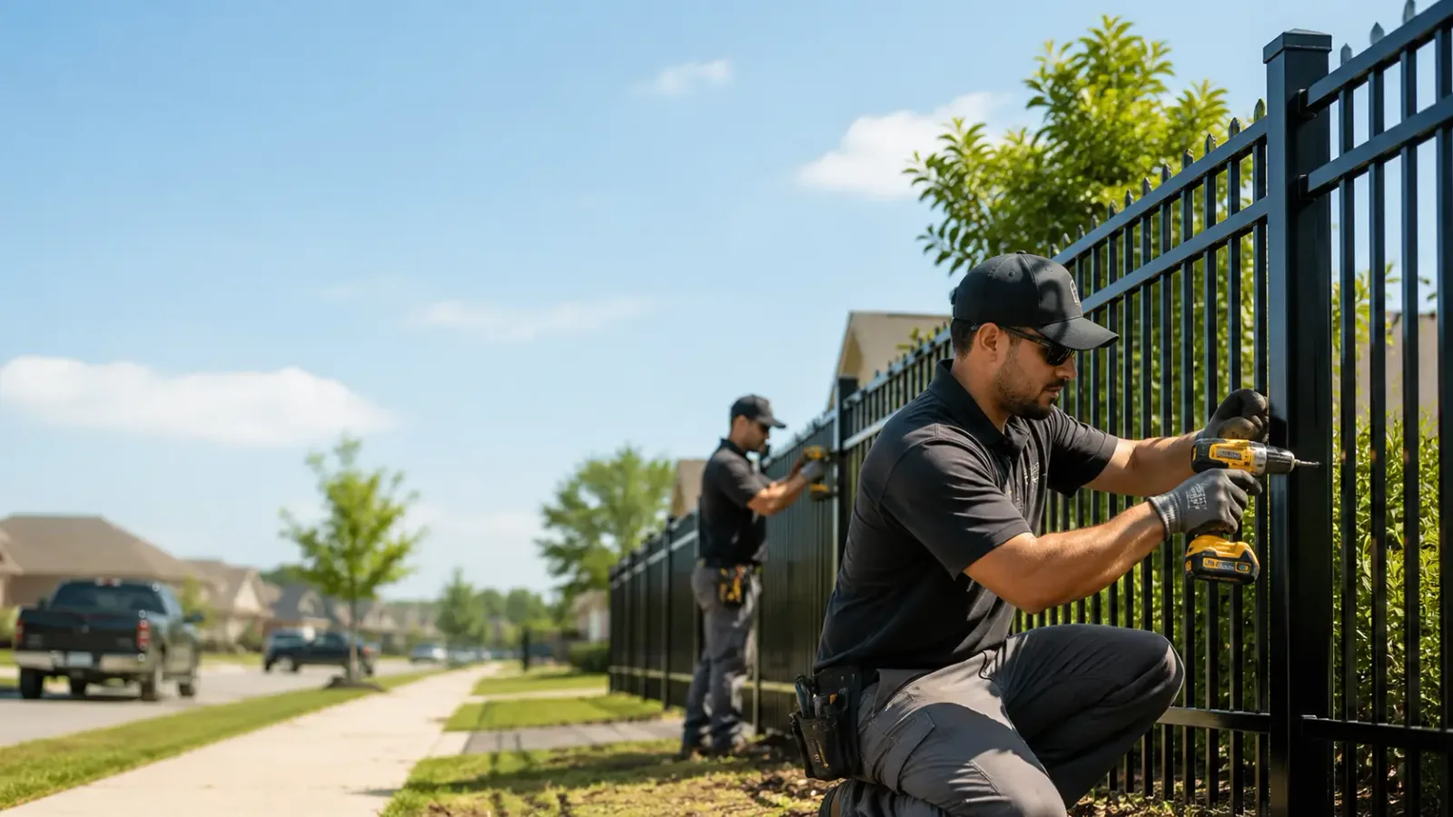 Metal Fence Installation in Valley, NE